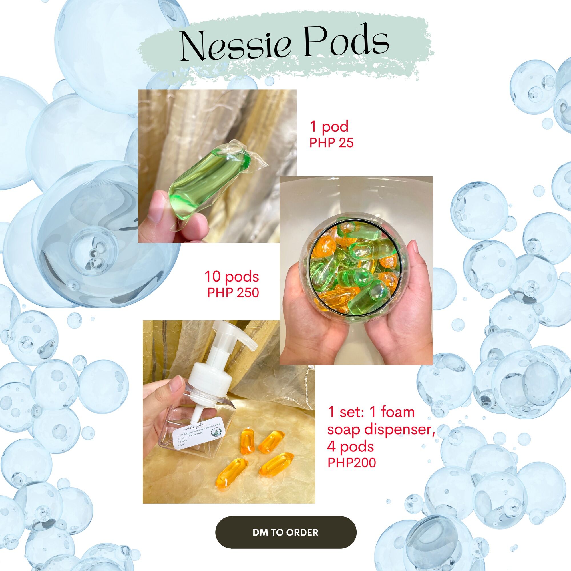 Antibacterial Moisturizing mild formula handwash soap hand soap pods