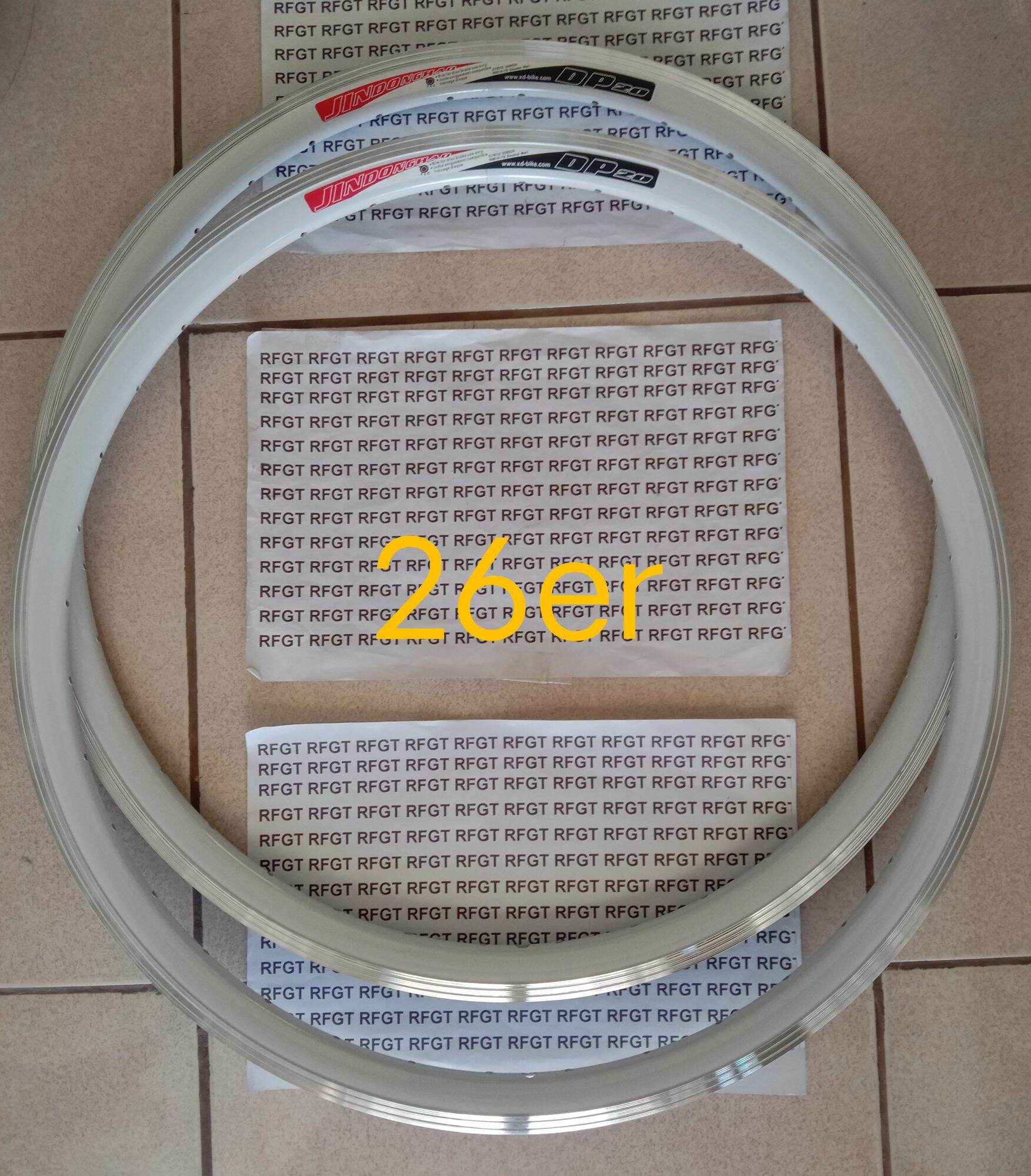 Double Wall Alloy Rims with Brake Lines PAIR = 2 RIMS Lazada PH