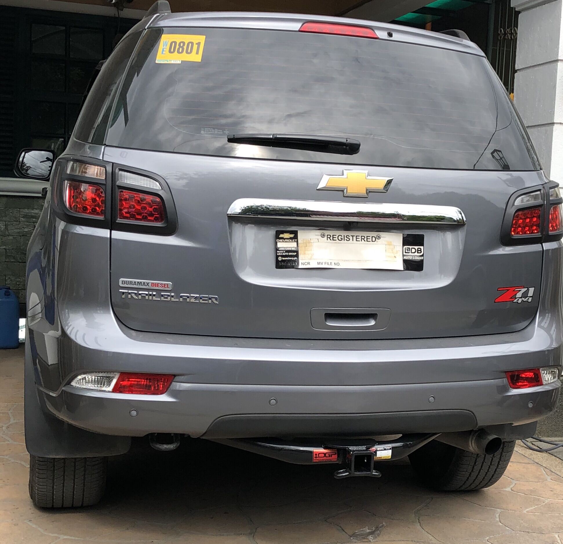 Tow Hitch Receiver Chevrolet Trailblazer Lazada PH