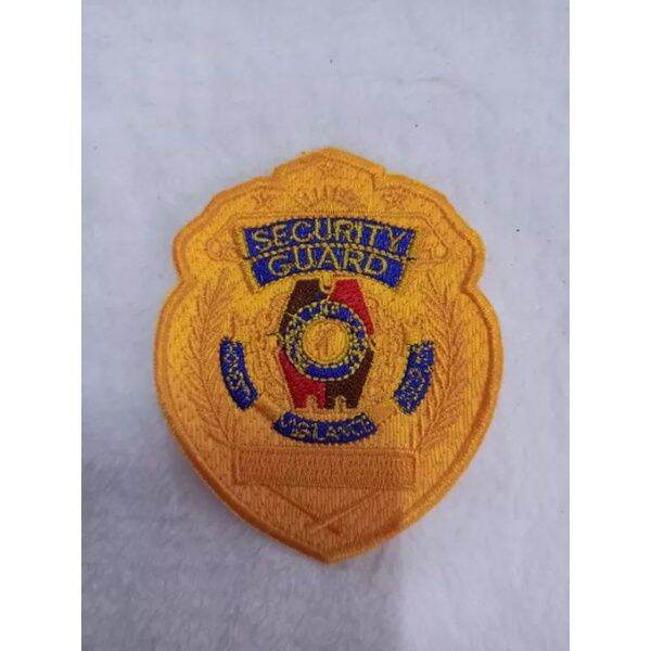 Security Guard Embroidery Computerized Patches