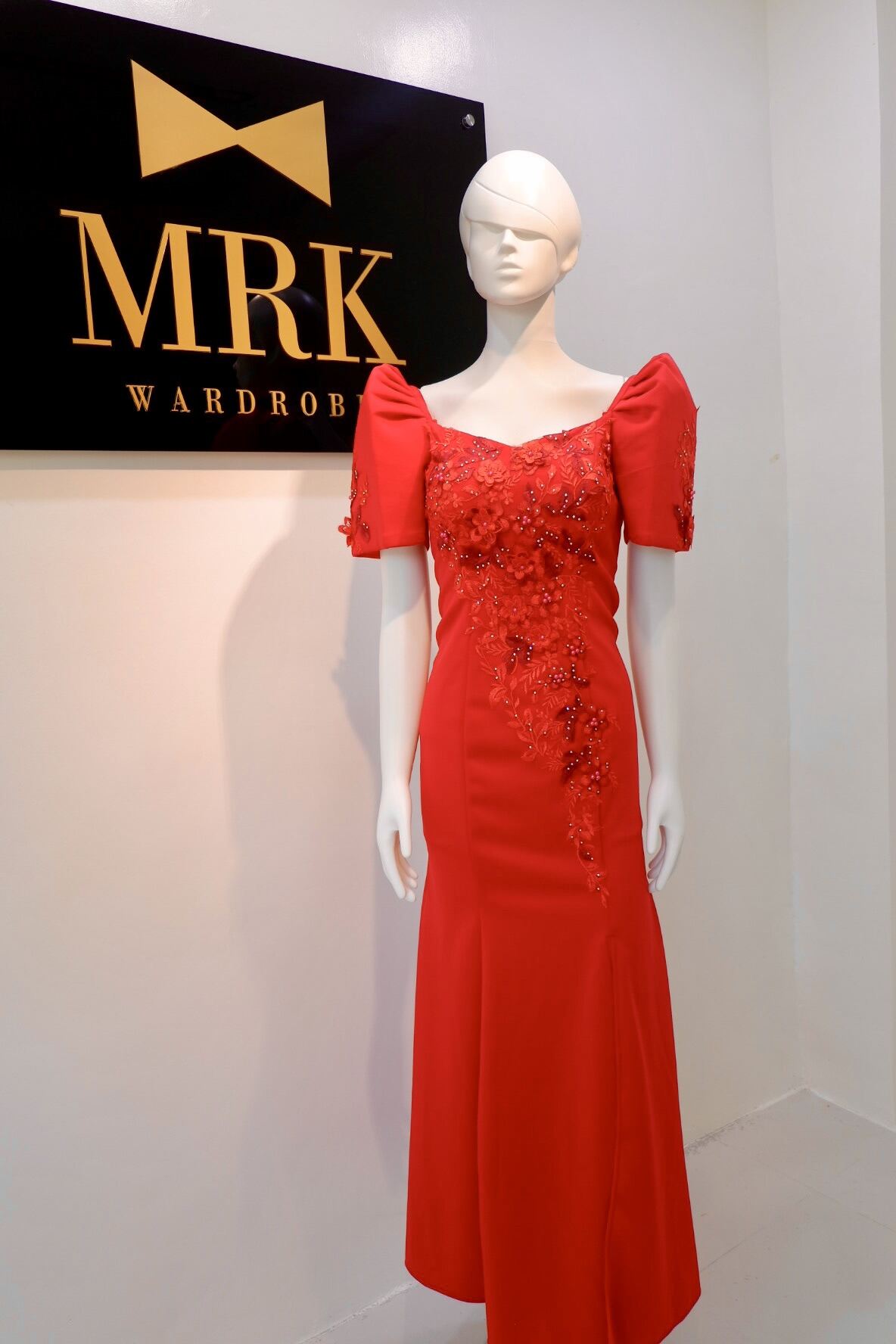 Filipiniana hotsell gown red