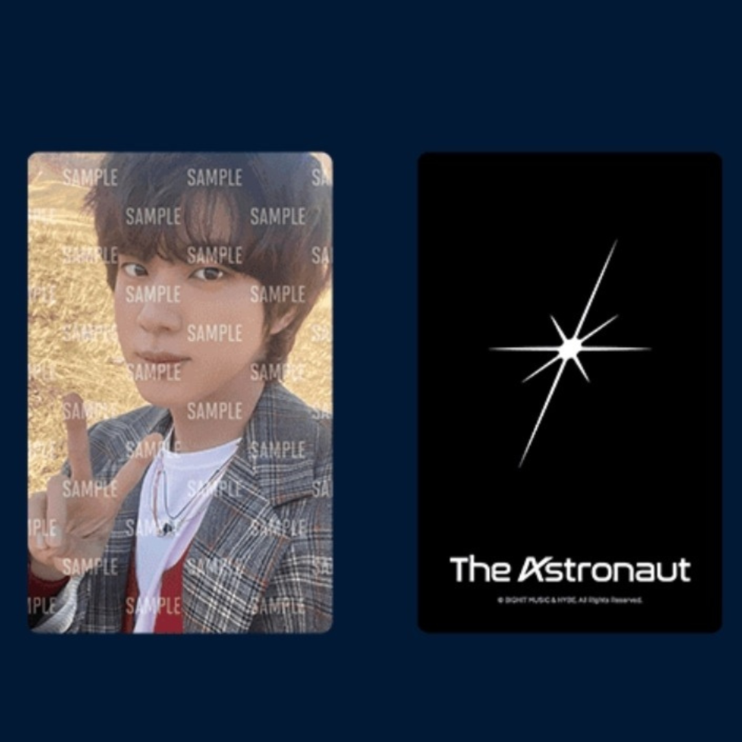 BTS Jin The Astronaut ID Card Holder Set with Special Gift Sticker