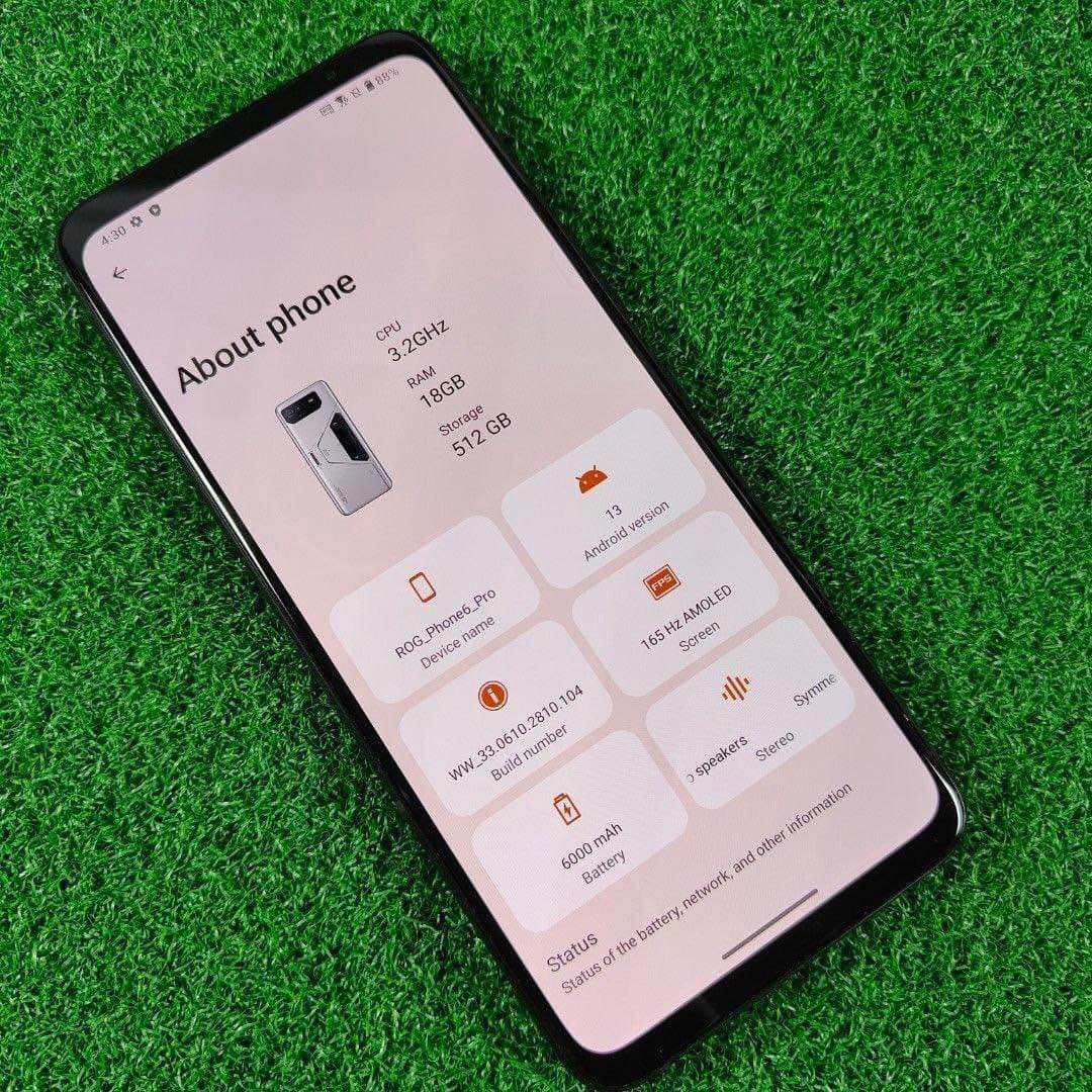 Brand new and original Asus Rog phone 6 pro smartphone