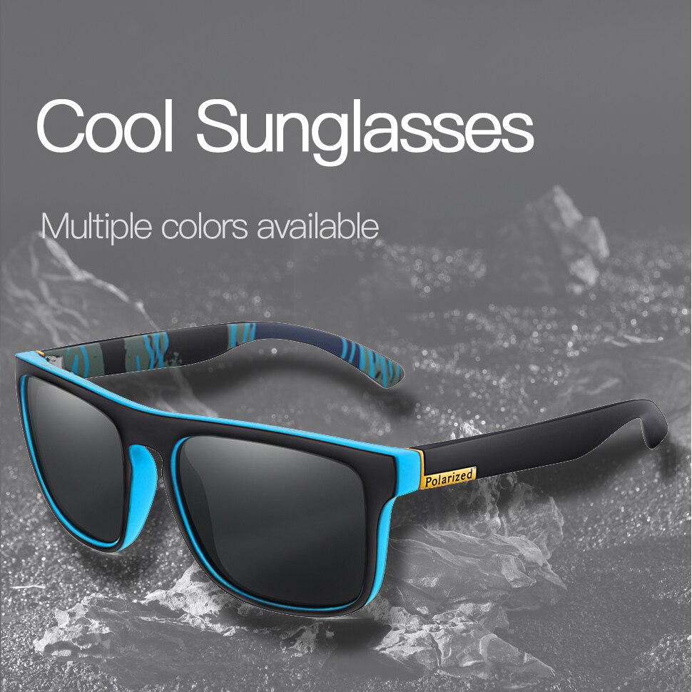 Scvcn Fishing Sunglasses Square Polarized UV400 Fishing Glasses