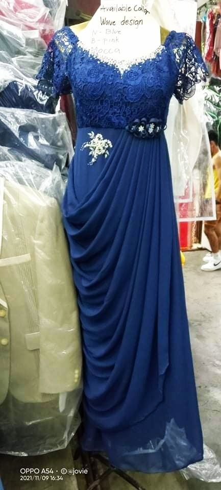 Modern FILIPINIANA SPONSOR WEDDING Gown for all special occasions -size ...