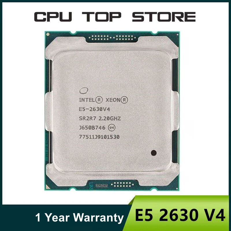 Intel Xeon E5 2630 V4 10 core 2.20GHz 85W Lga 2011-3 cpu processor