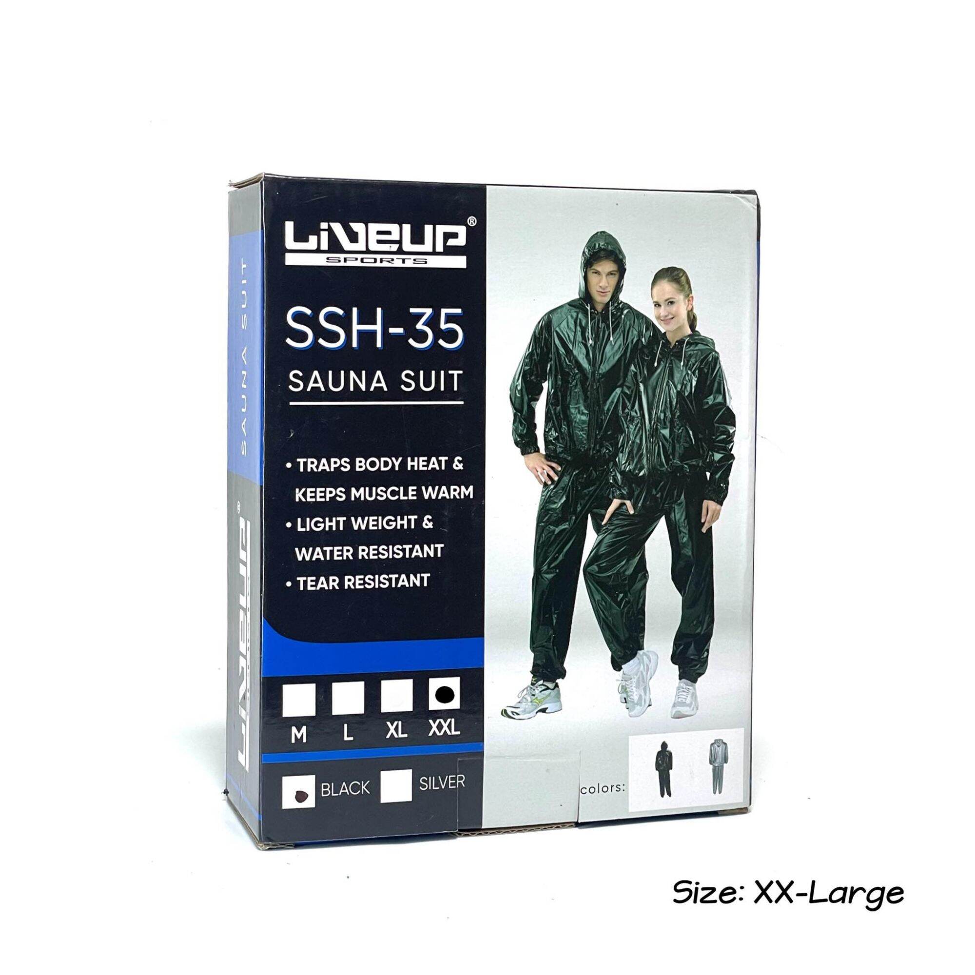 Live Up LS3035 Sauna Suit with Hood Lazada PH