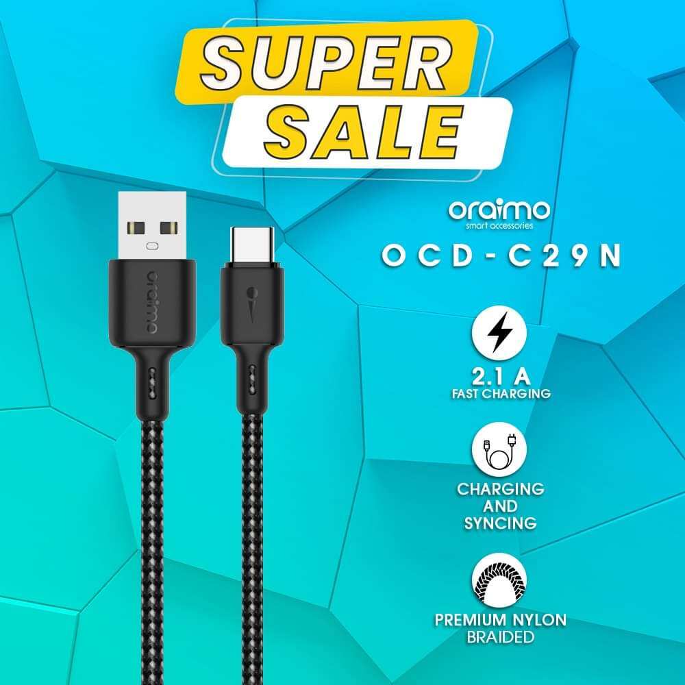 oraimo-ocd-c92n-nylon-braided-charging-type-c-1-m-cable-lazada-ph