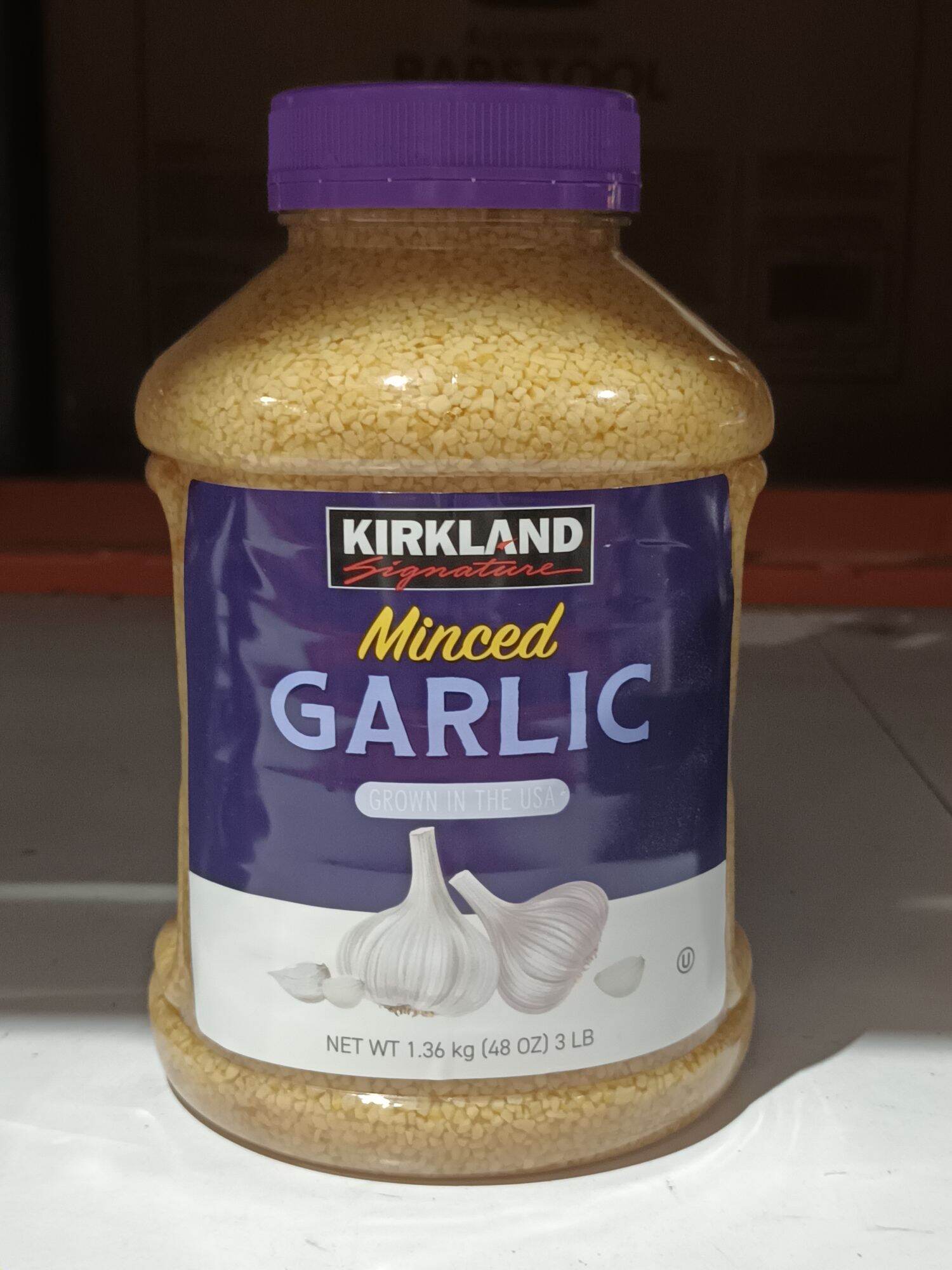 Kirkland Signature Minced California Garlic 1.36kg Lazada PH