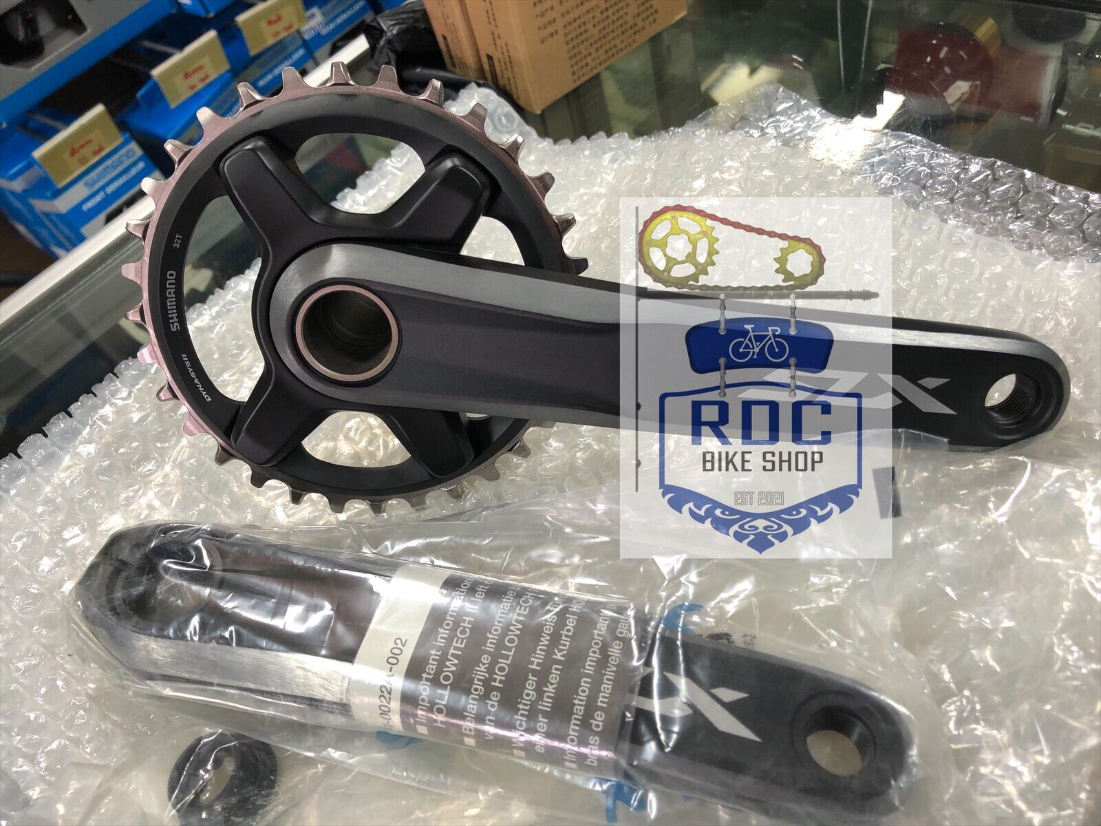 slx crankset 1x11