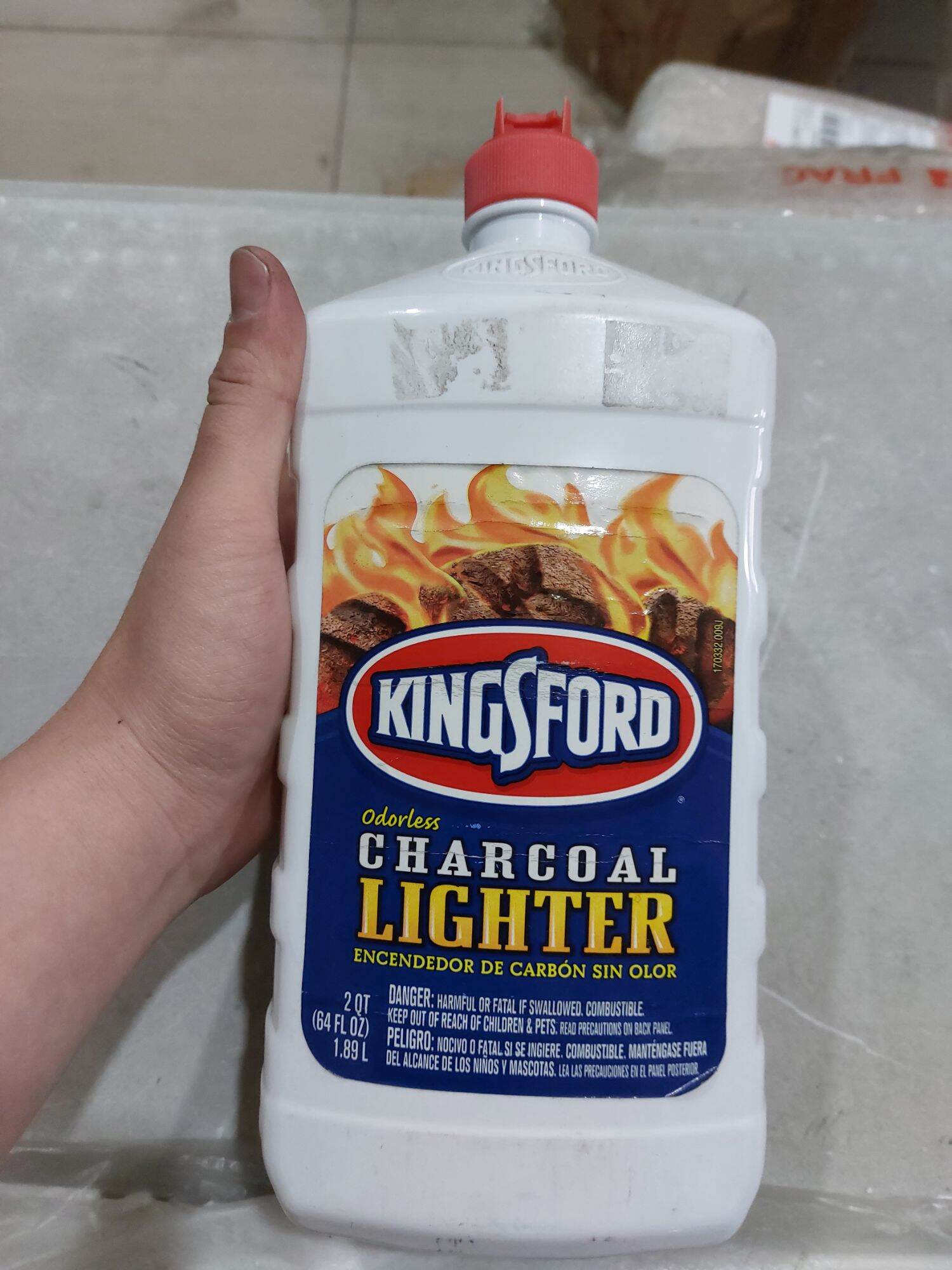 Kingsford ODORLESS Charcoal Lighter Fluid CHOOSE 32oz Or 64oz Uling BBQ