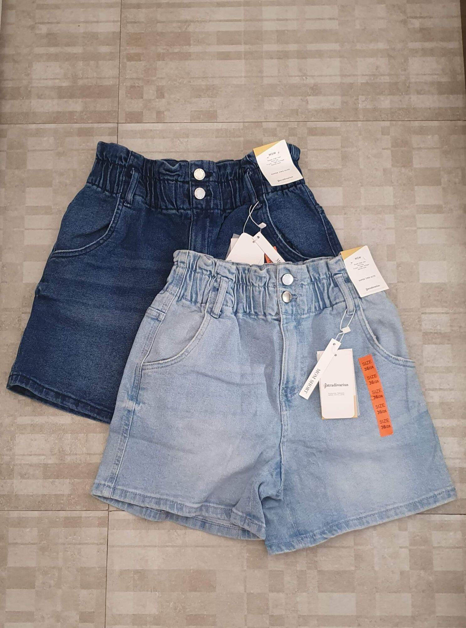 stradivarius highwaisted short | Lazada PH