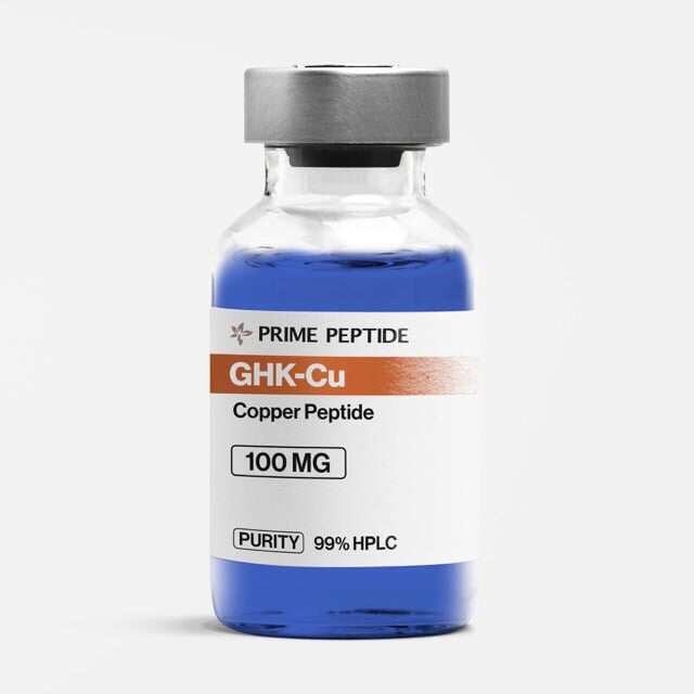 Prime Peptide GHK-CU 100MG with COA ( Skincare and Anti Aging Peptide)