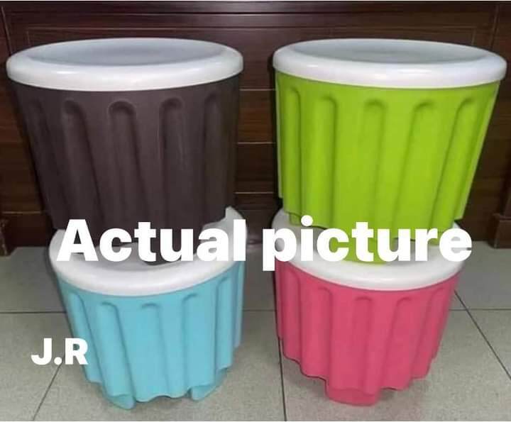 MULTIFUNCTION STORAGE STOOL BOX PLASTIC STACKABLE BOX Lazada PH
