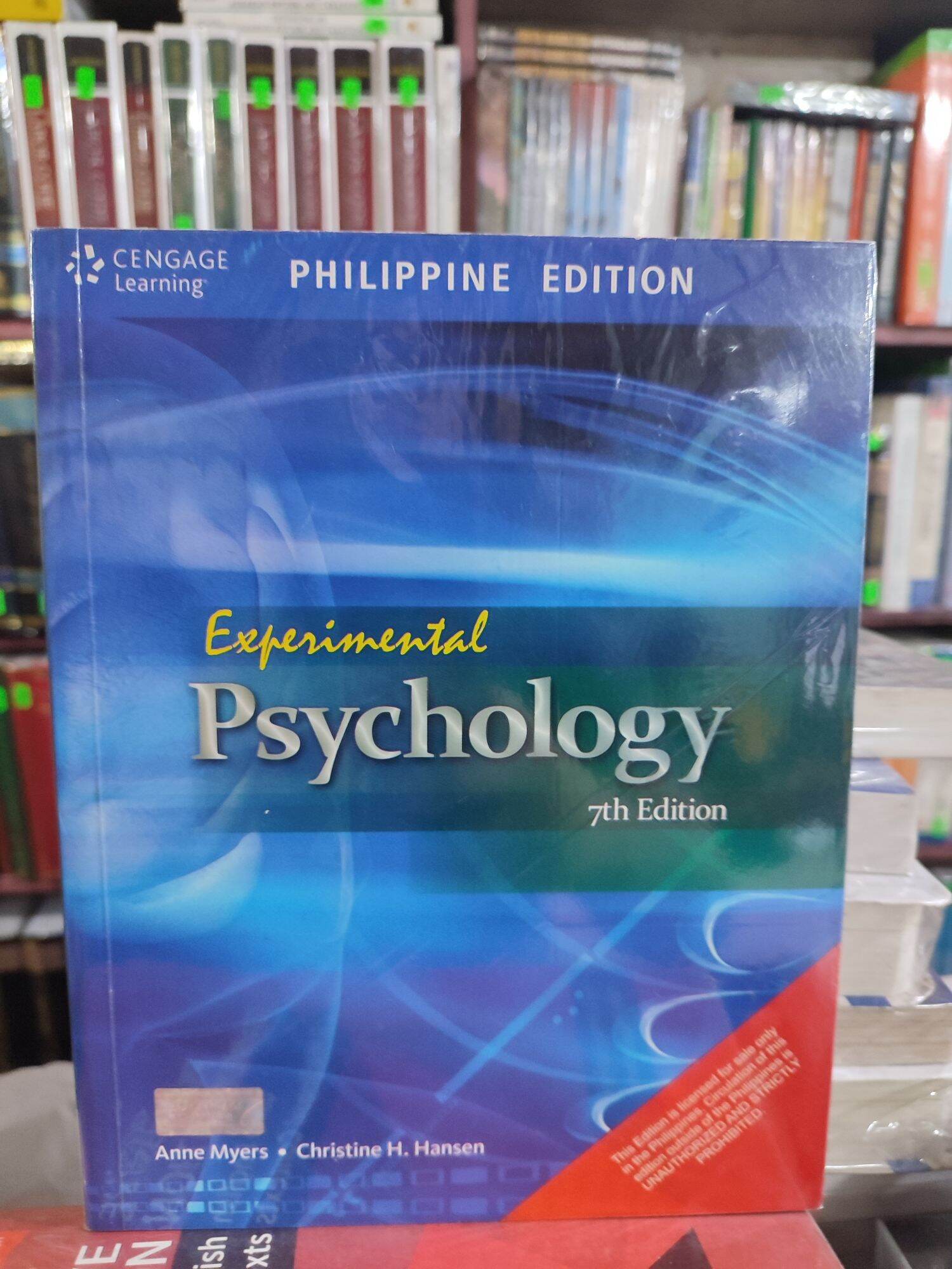 experimental psychology 7th edition