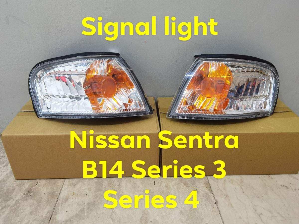 Signal Light Corner light Nissan Sentra B14 Series 3 Series 4 with bulb Set Left and Right