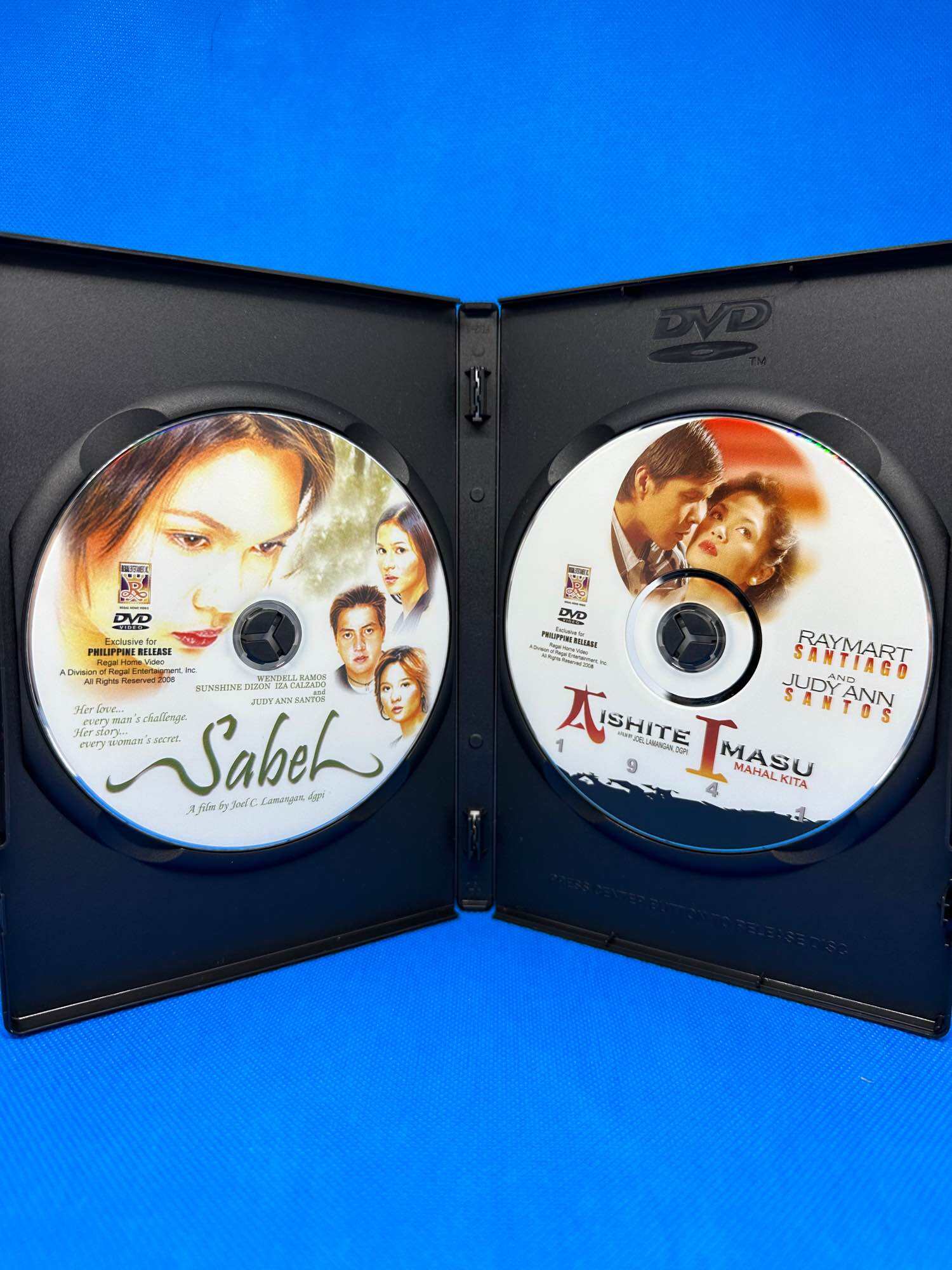 Brand New DVD 2 in 1 Judy Ann Santos 2-Disc DVD AISHITE IMASU 1941