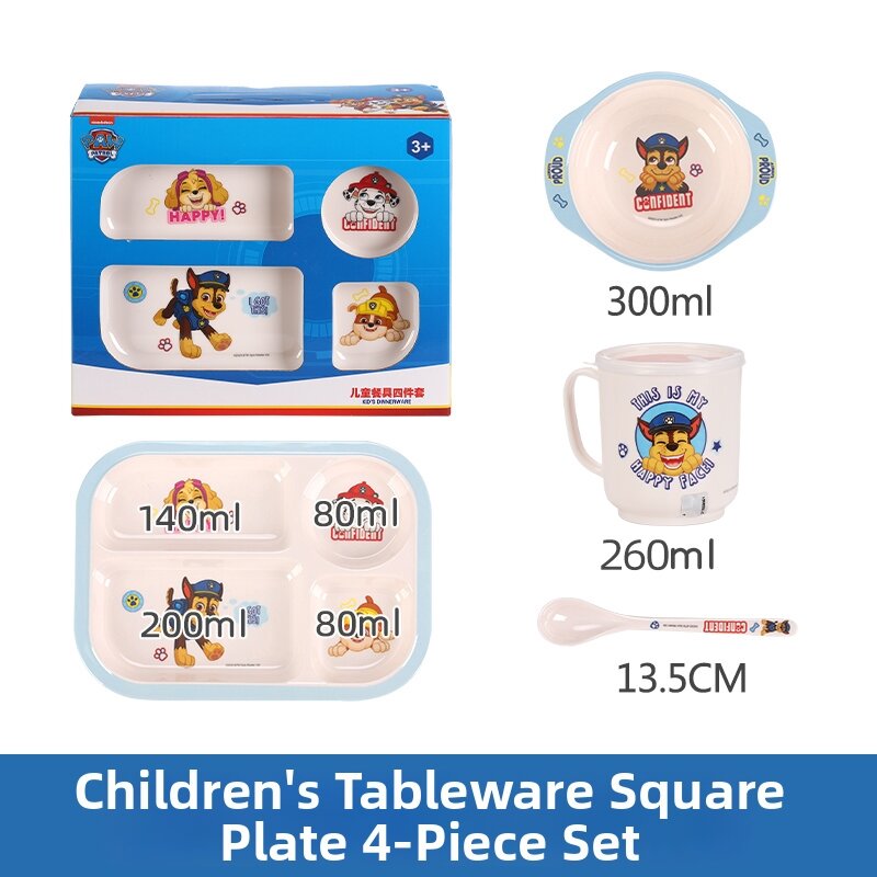 Paw Patrol | Childrens Dining Set Organized Plates and Bowls
