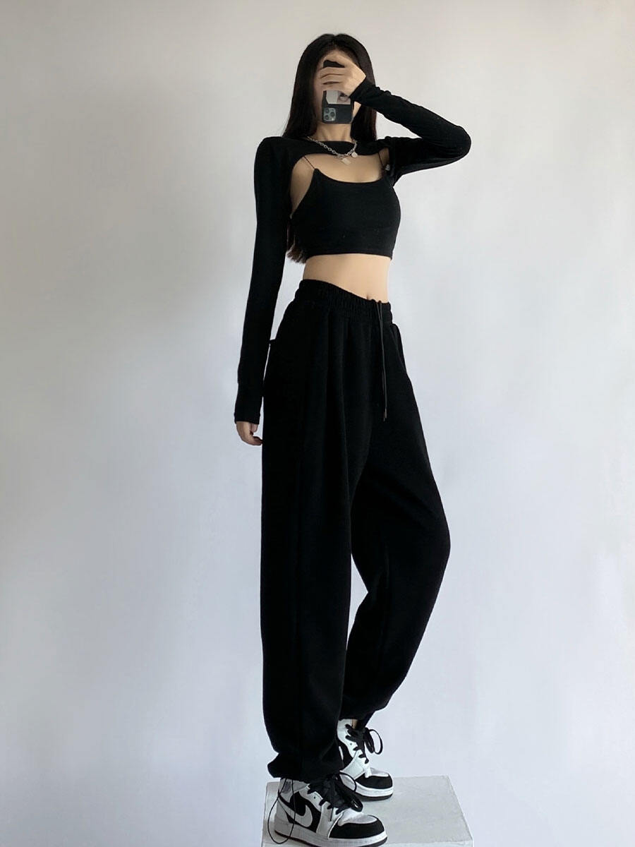 AGAM STUDIO sweat long pants-