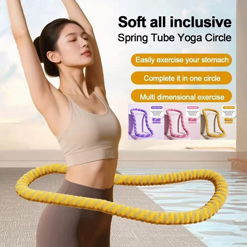 Soft Spring Hula Hoop for Adults Weighted Heavy Duty Silent ...