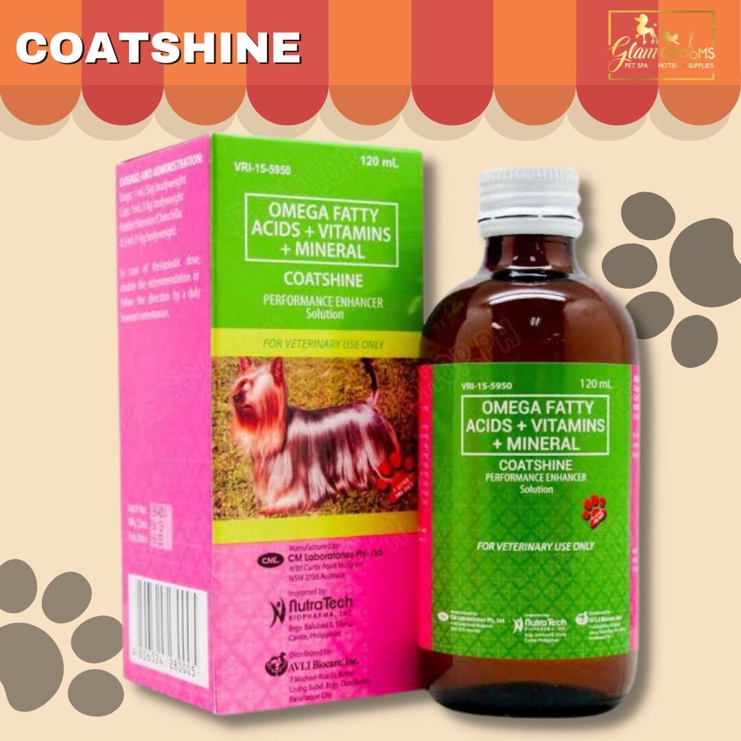 Coatshine for dogs and cats 60ml/120ml Lazada PH