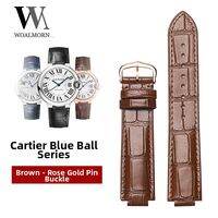 Woalmorn | Leather Watch Strap for Cartier Blue Balloon