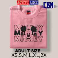 MICKEY MICKEY MICKEY TRENDING TSHIRT MINIMALIST UNISEX COTTON
