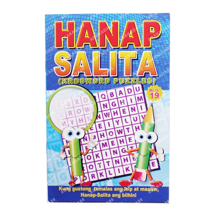 Hanap Salita Word Huntsearch Puzzles Tagalog Lazada Ph 