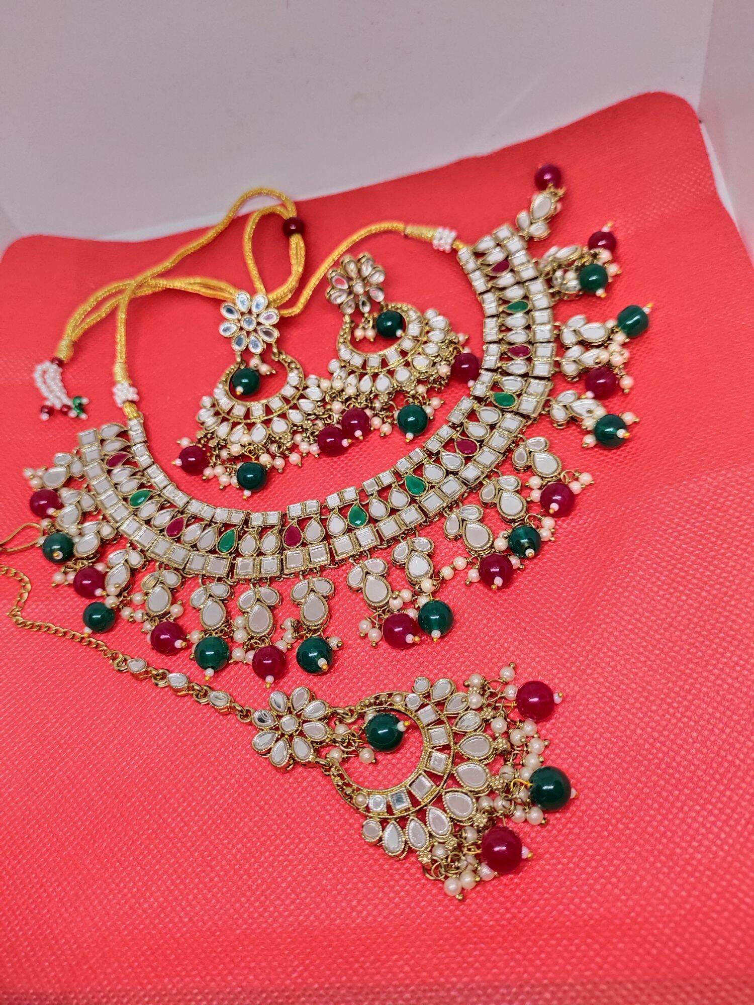 Mirror so beautiful tikka set tikka set Lazada PH