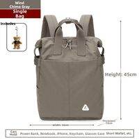 Lightweight Handheld Commuter Large Capacity Backpack