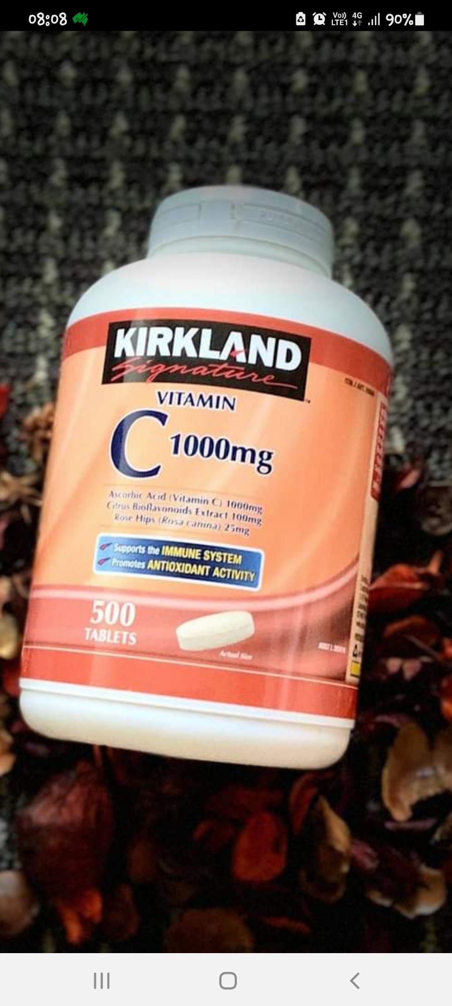Kirkland Vitamin C 1000g 500 Tablets From Canada July 23 Expiry Lazada Ph