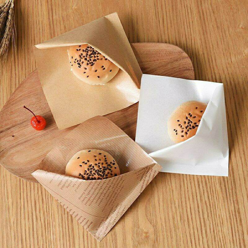 500pcs Siopao Buger Donut Paper Wrapper 6X6inches