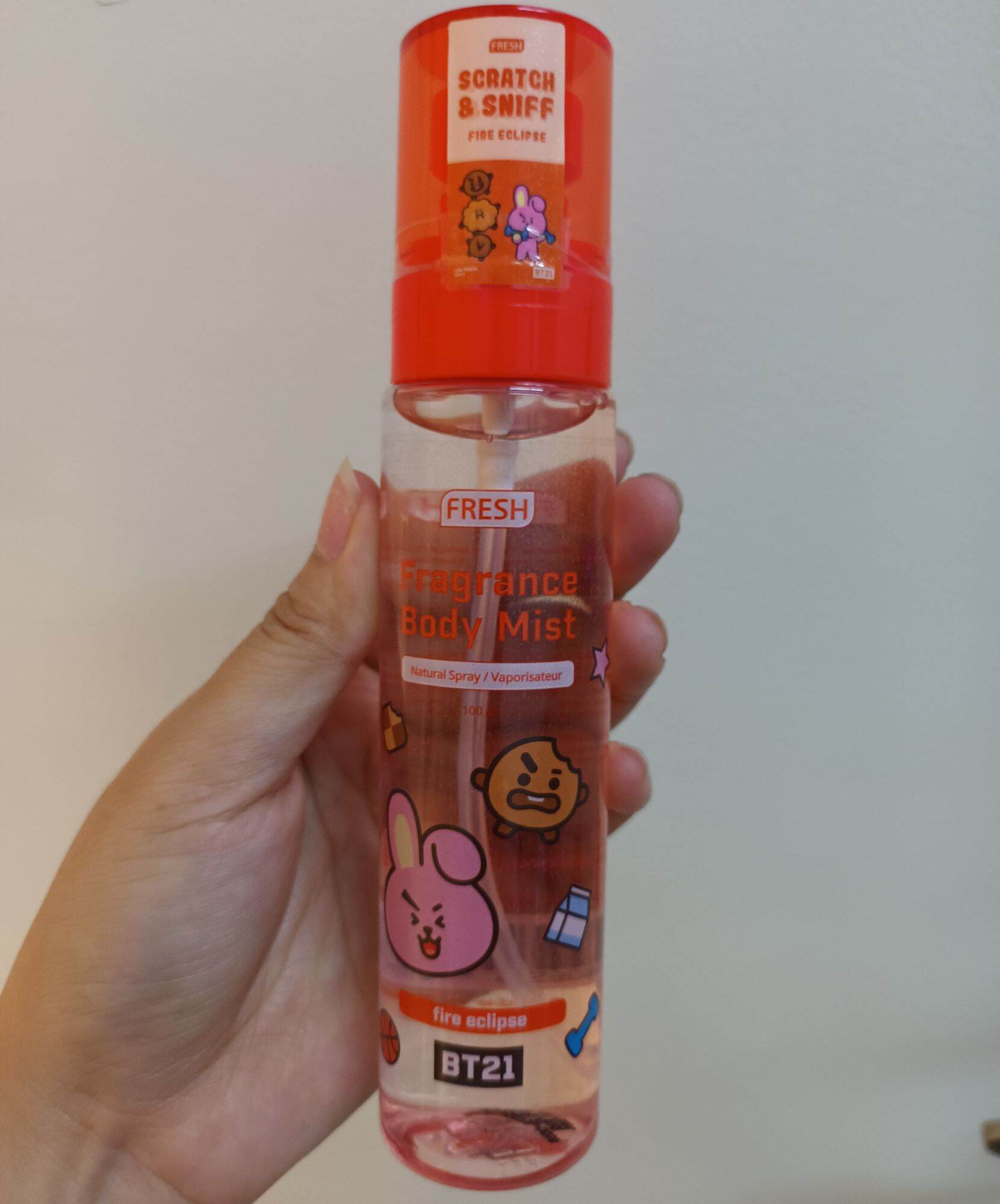 Fresh BT21 Fragrance Bosy Mist Lazada PH