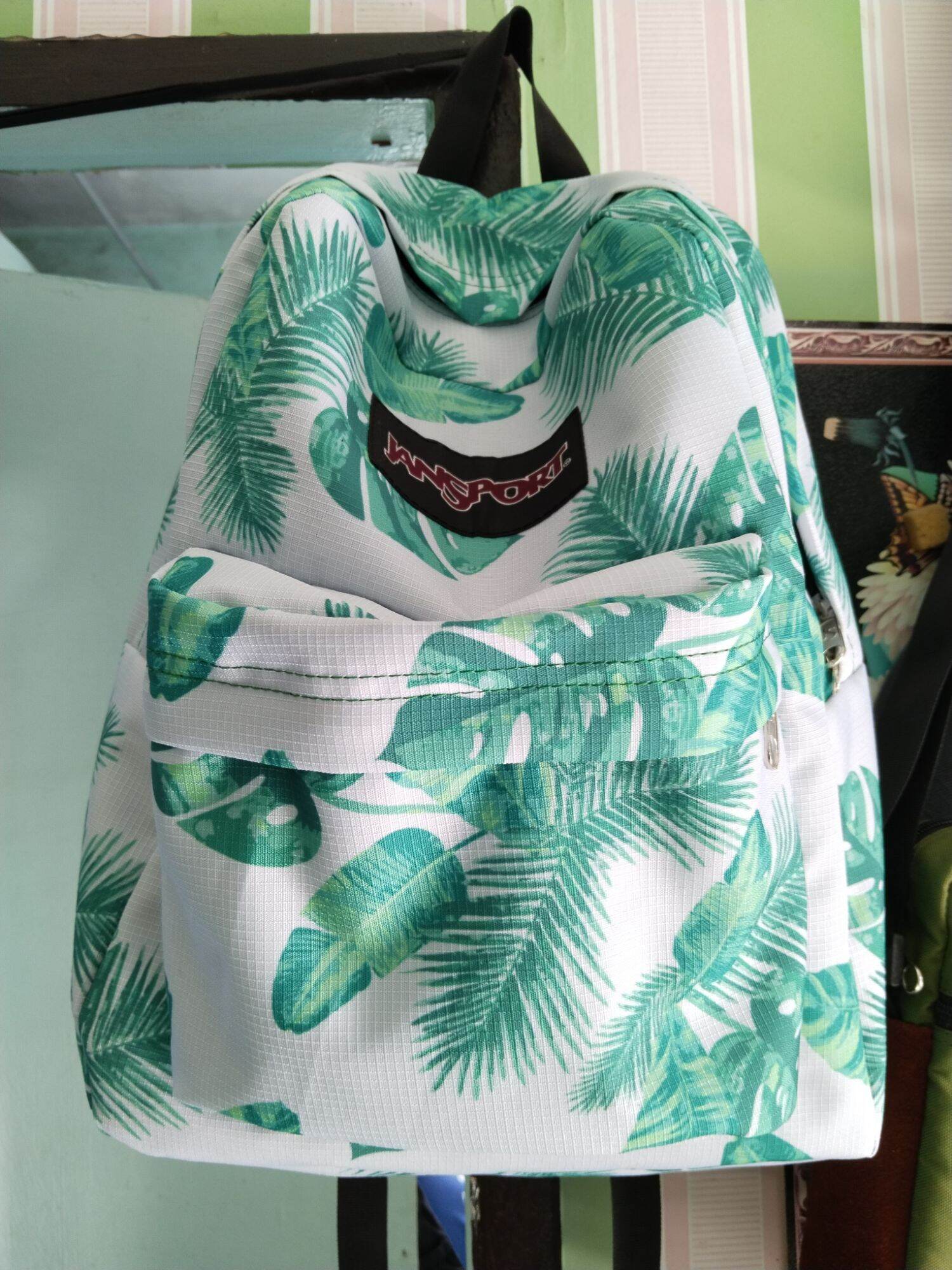 Monstera palm leaves outlet jansport backpack