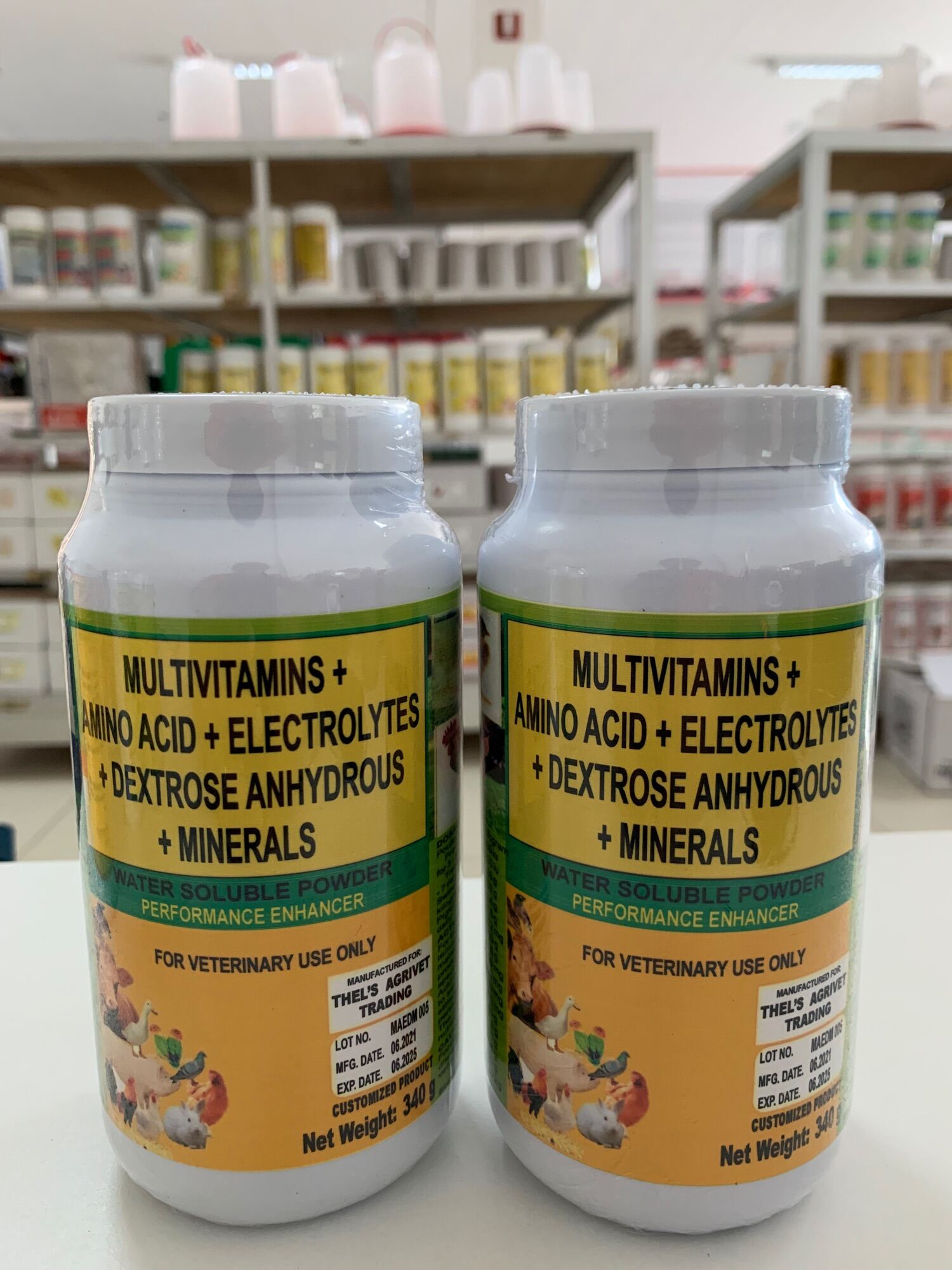 Multivitamins + Amino Acids + Electrolytes + Dextrose + Minerals 340g