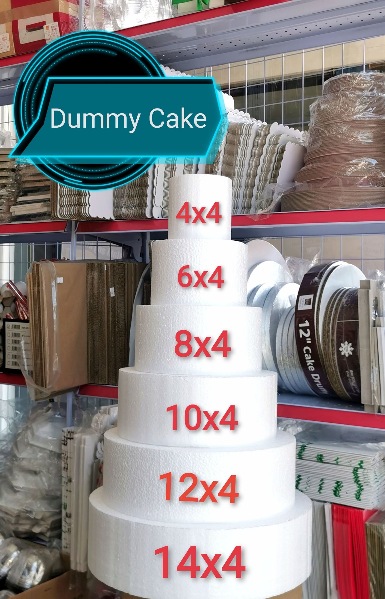 Decorated Cake Dummies – Cake Dummies