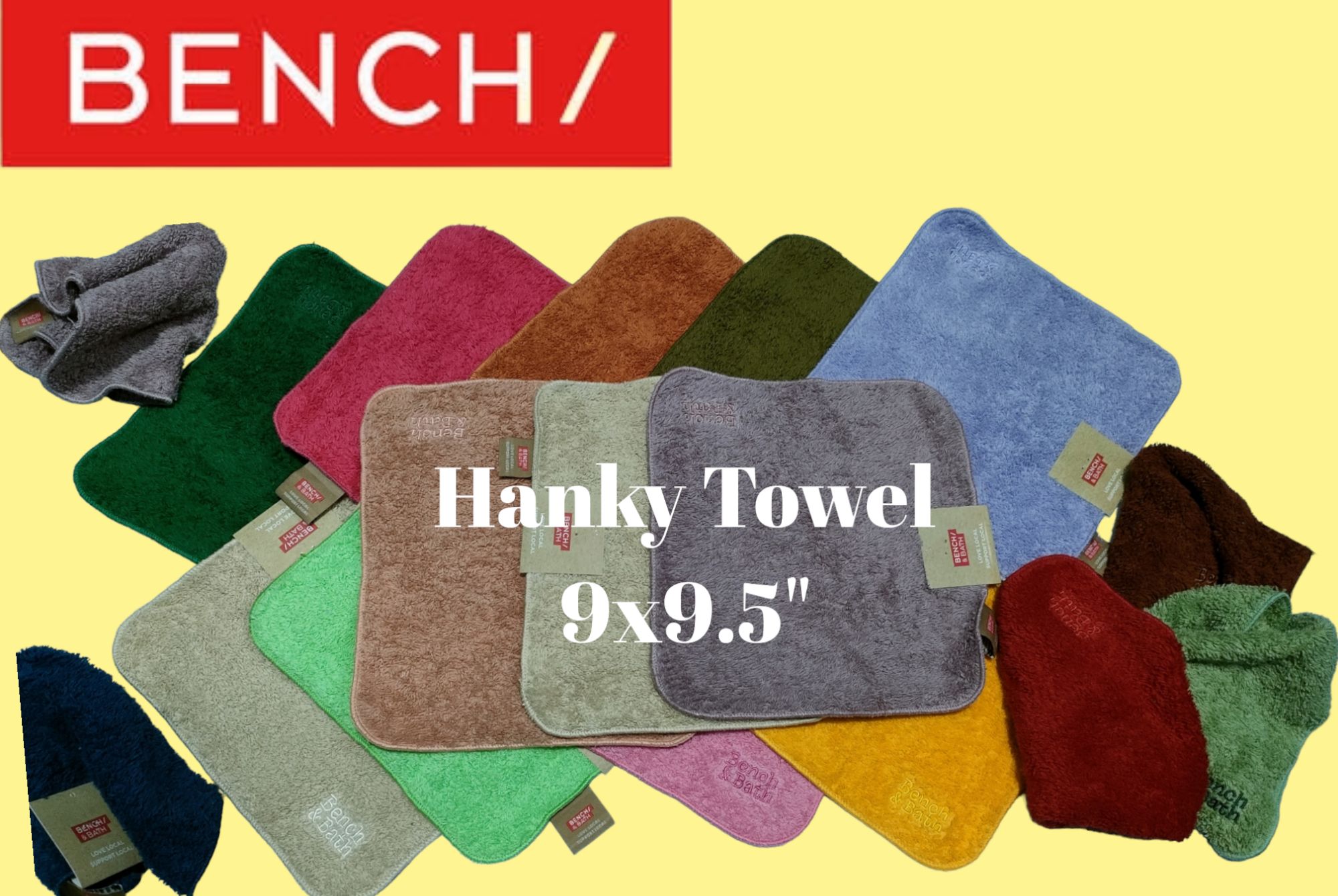 Original bench Hanky Towel 9