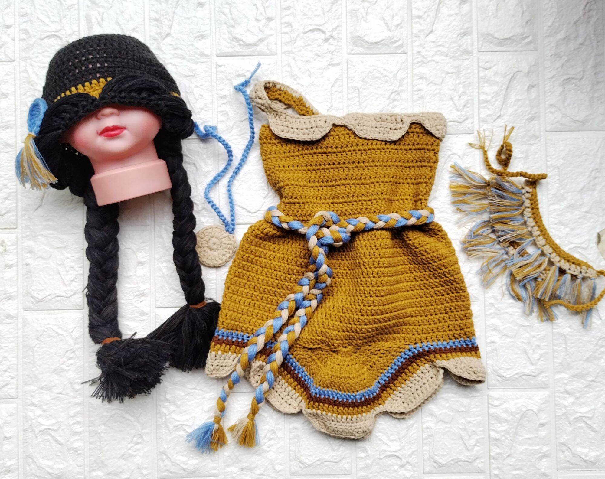 crochet Pocahontas costume for baby Lazada PH