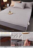 SUSE | Waterproof Thick Anti-slip Six-sided Zippered Mattress Cover