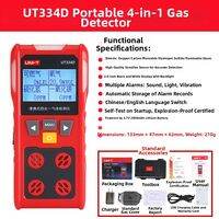 UNI-T | Portable Multi-Gas Detector 4-in-1