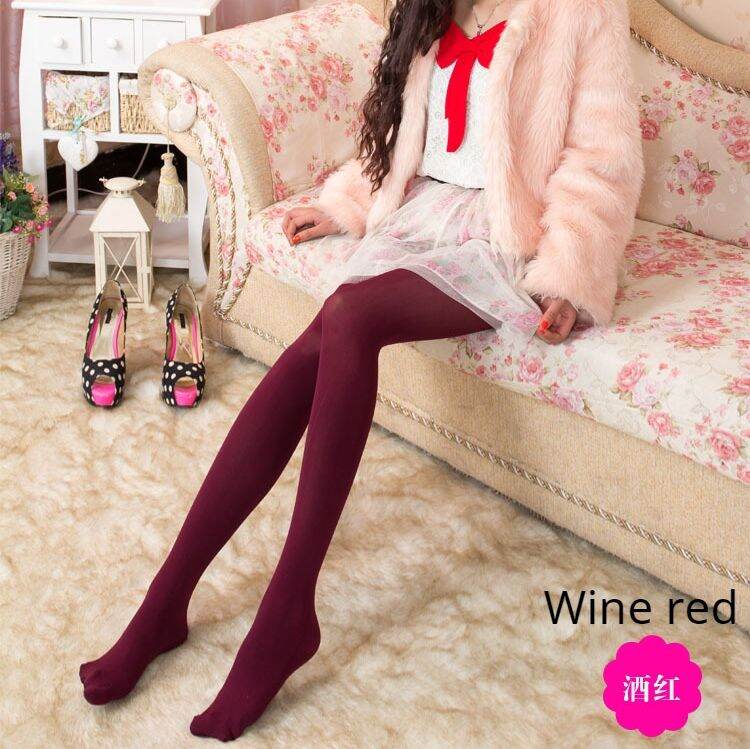 Light Pink Girls Soft Winter Footed Warm Tights Thick Opaque Stockings –  buybuy-luv