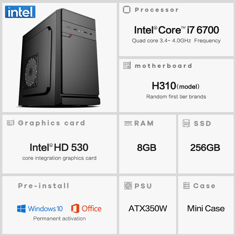core i7 6700 deskmini h110（ASRock DeskMini 110 Mini-STX
