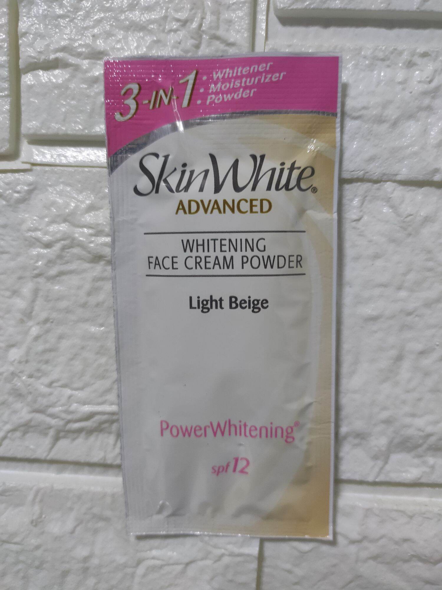 Skinwhite Advance Whitening Face Cream Powder Light Beige 25g Lazada Ph