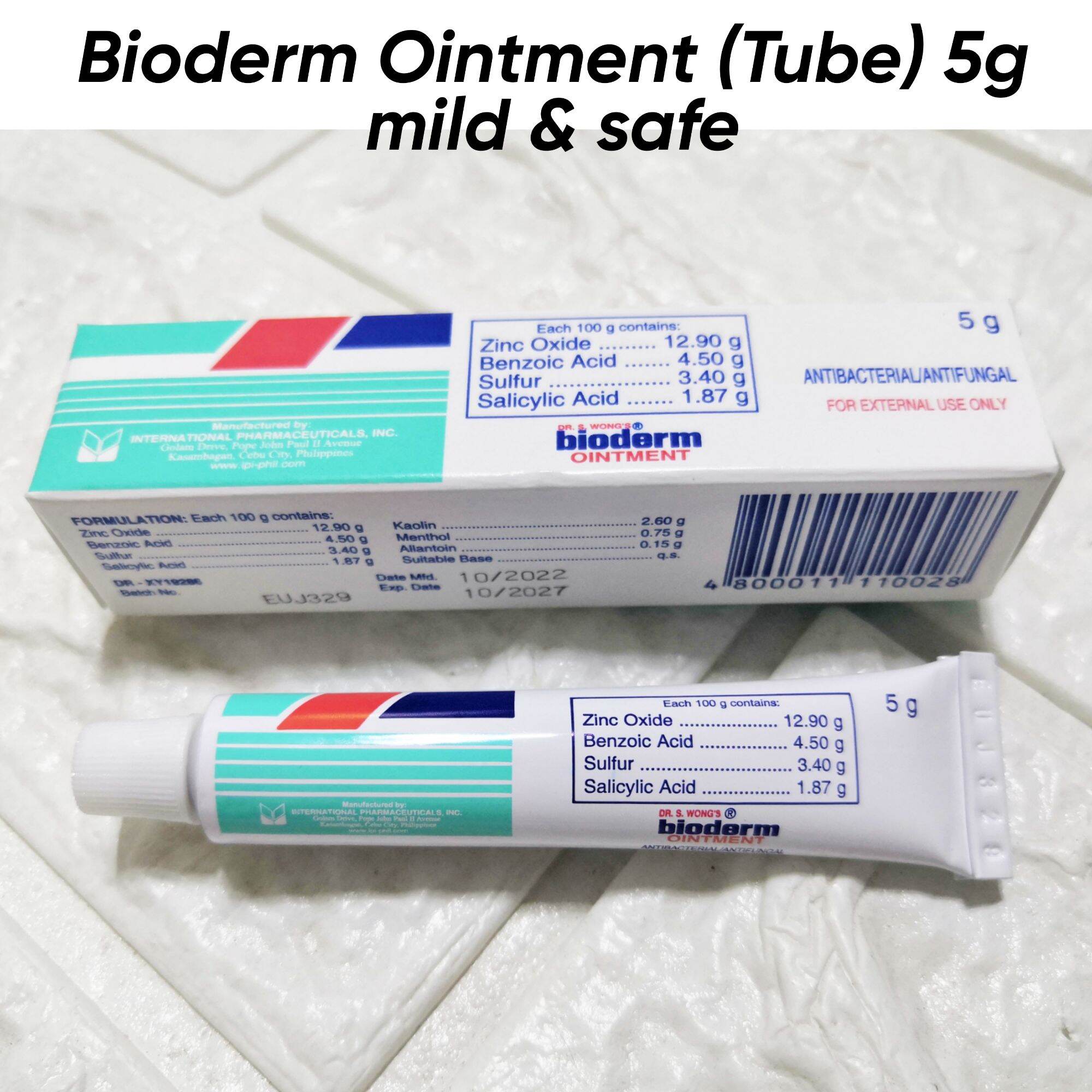 Bioderm Ointment Tube 5g 15g Mild Safe Lazada PH