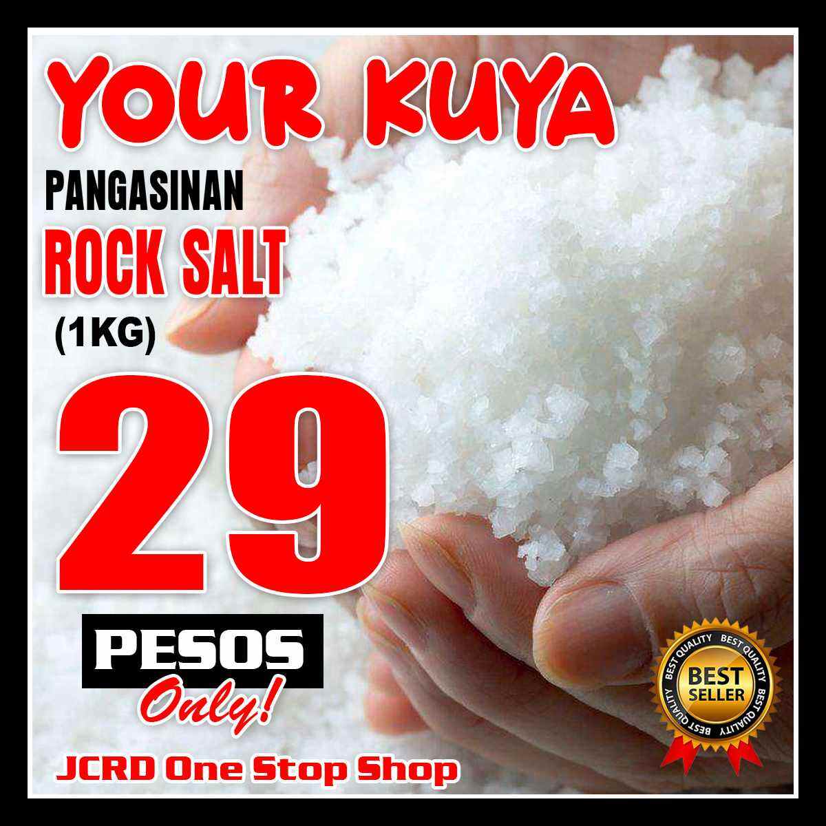 Your Kuya Organic Rock Salt (1kg) Lazada PH