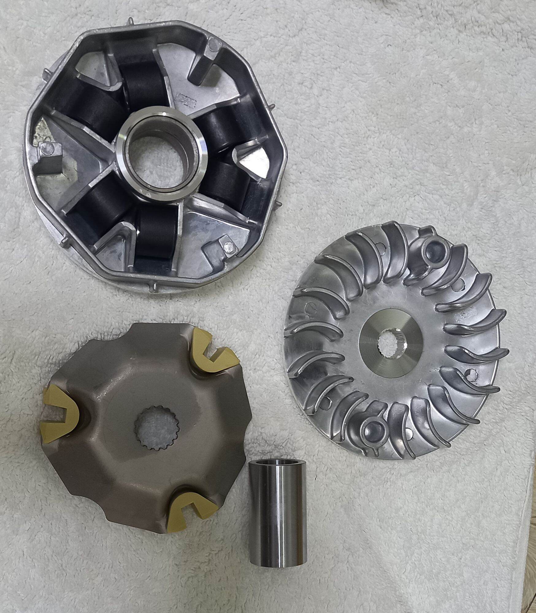 skydrive 125 carb pulley set front complete gpc