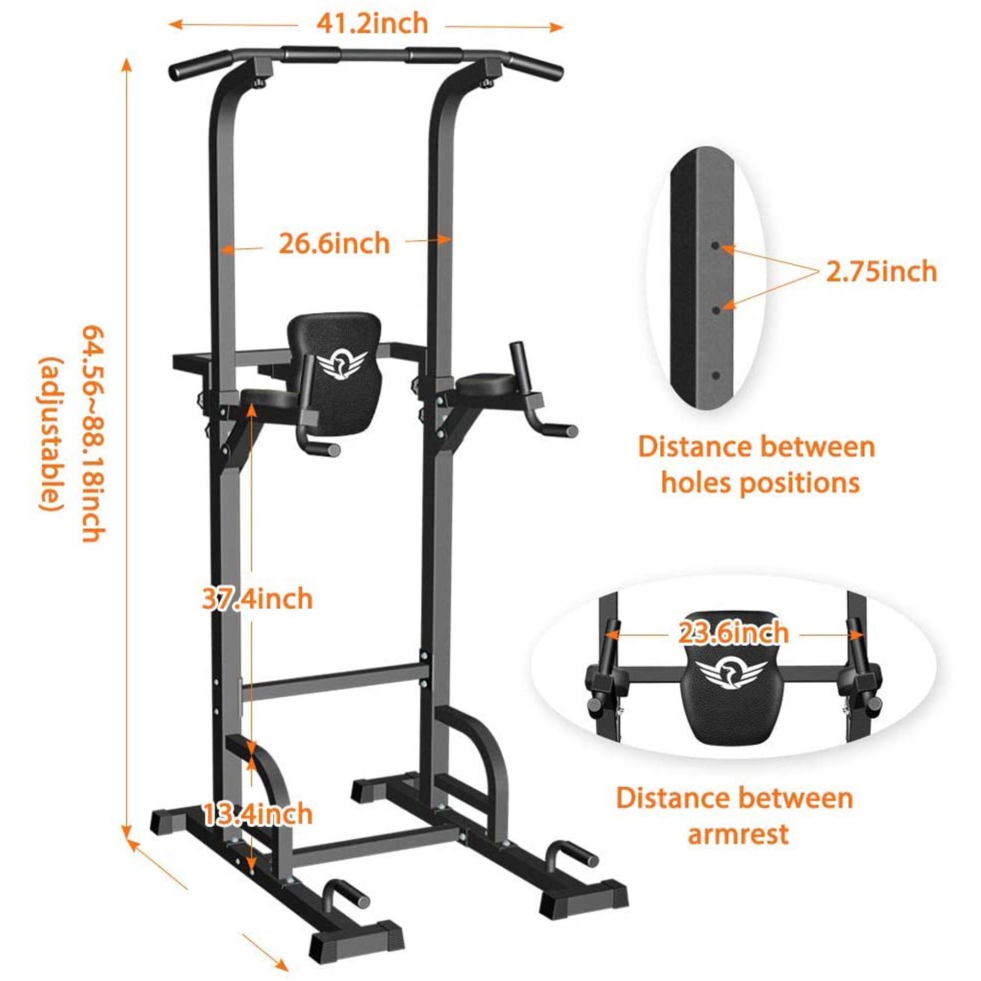 Citybirds power tower dip station pull up bar sale