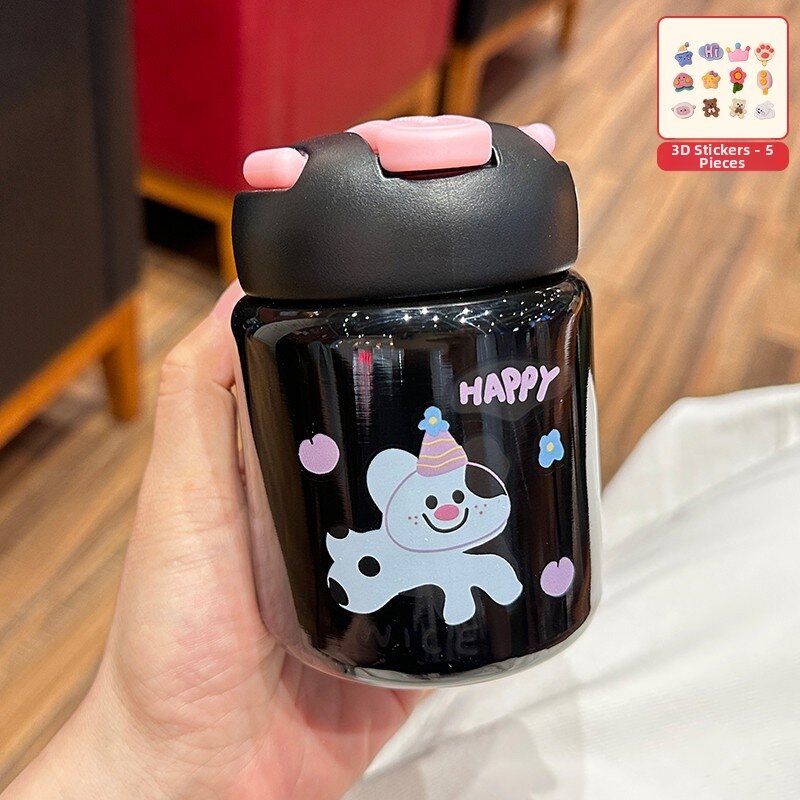 MANJING | Mini Childrens Insulated Straw Cup