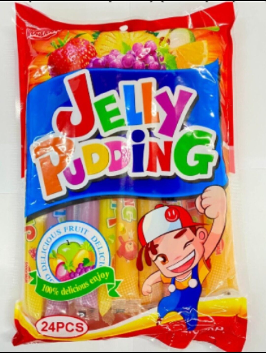 yummy Jelly Pudding (24 pcs ) with many favors Lazada PH