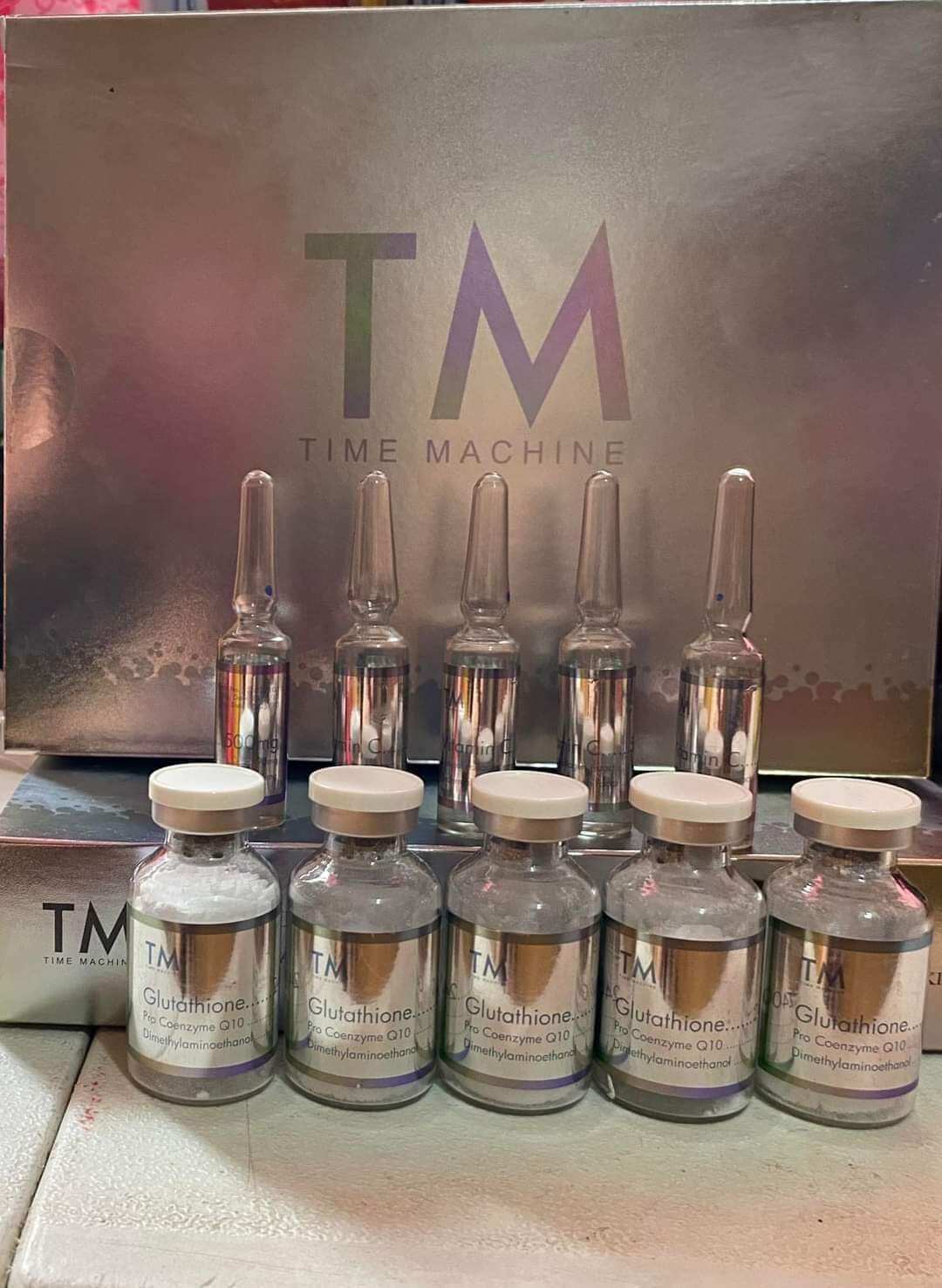 time machine glutathione TM Time Machine Whitening Beauty Set